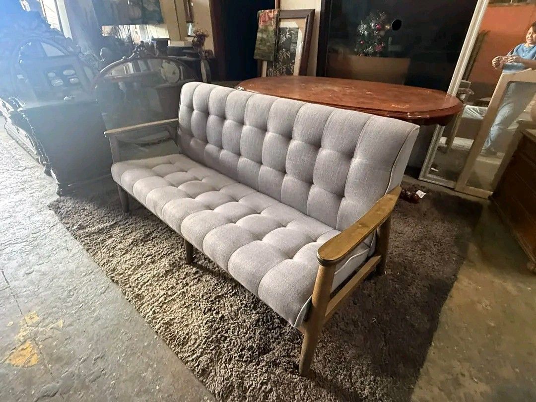 Sofa (Category: Sofas) located in Meycauayan. Submitted by marygracecasimiro (Listing ID 1462149073, Image 3). Description: New arrival 3 seater sofa SALE AGAD! Original price 17,500 INTRO PRICE Price 15,000 Size H31” L65” W29”.