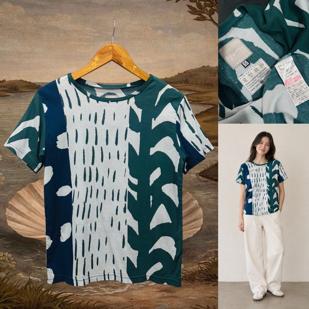 Sou sou pattern short sleeve shirt (Category: Activewear) located in Dasmarinas. Submitted by Ukaybes (Listing ID 1462256886, Image 1). Description: Sou sou pattern short sleeve shirt Size: S 18W 23.5L Excellent condition M/Mine: 550 DM: Name | Contact | Address & Brgy Please comment MINE only if you’re 100% sure and ready to pay. No return or exchange.