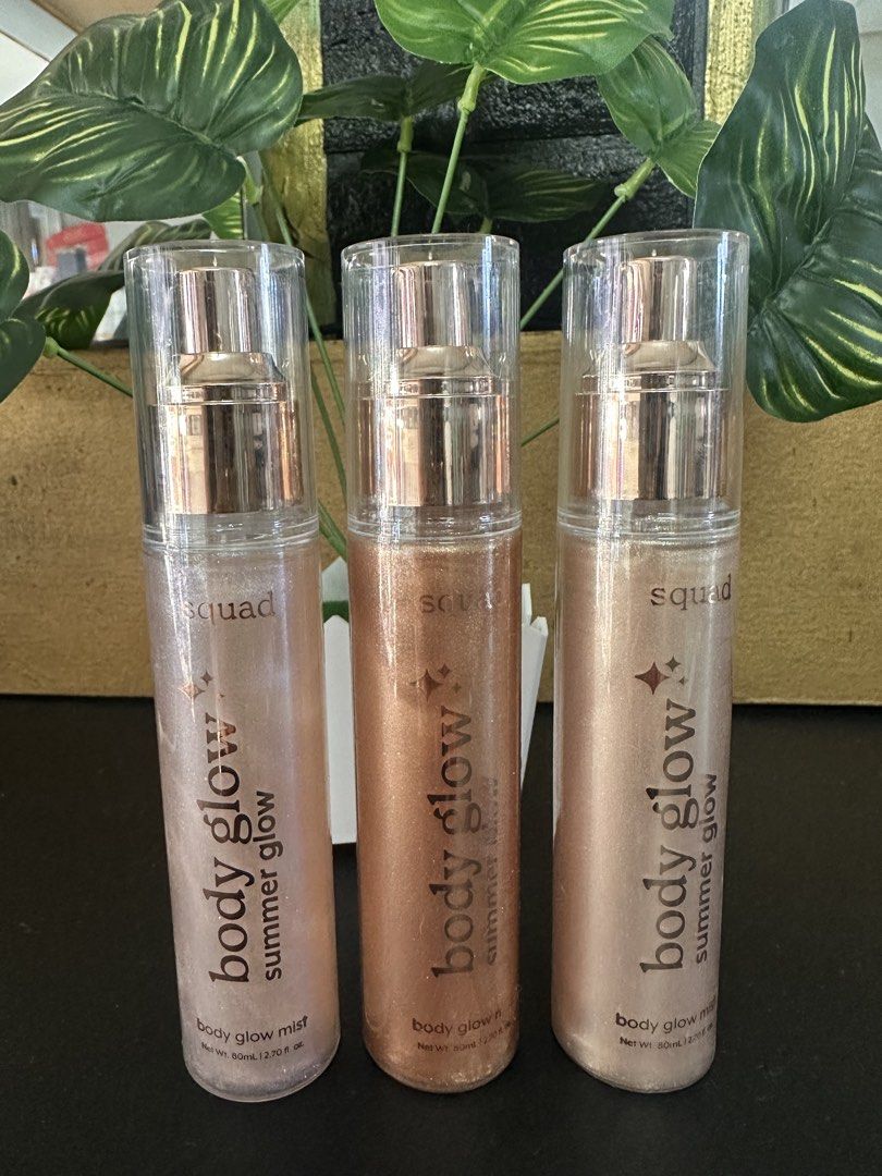 Squad Body Glow mist (Category: Body Care) located in Manila. Submitted by diannearky (Listing ID 1462121206, Image 1). Description: All items are brand new . Sealed. .