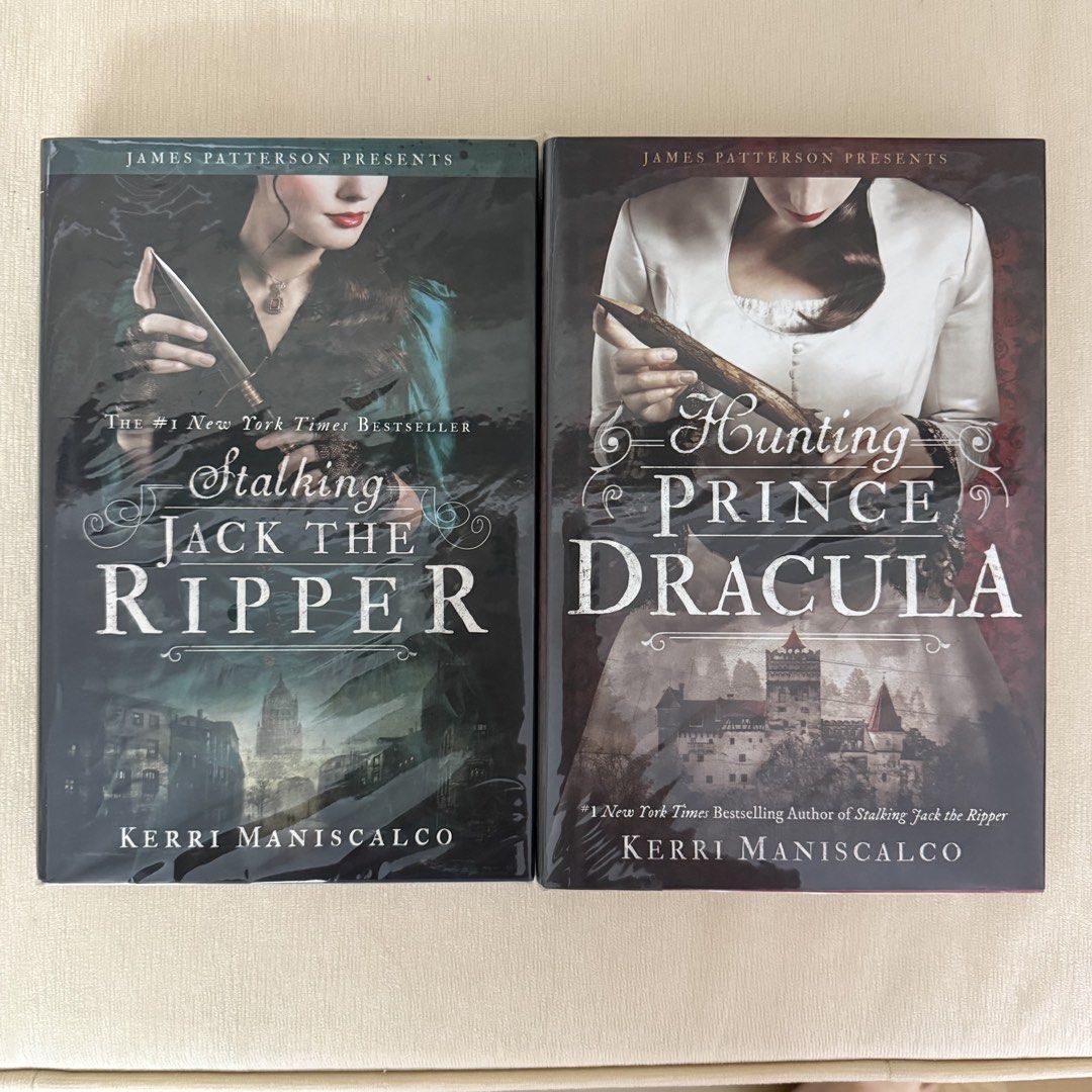 Stalking Jack the Ripper Set Kerri Maniscalco (Category: Storybooks) located in Antipolo. Submitted by itskathrynn (Listing ID 1462103015, Image 2). Description: loc: antipolo rizal (near SM Cherry Antipolo) mod: j&t, lalamove mop: gcash, bpi first to send an offer and pay gets the item condition: wrapped in OPP plastic and plastic cover (removable).