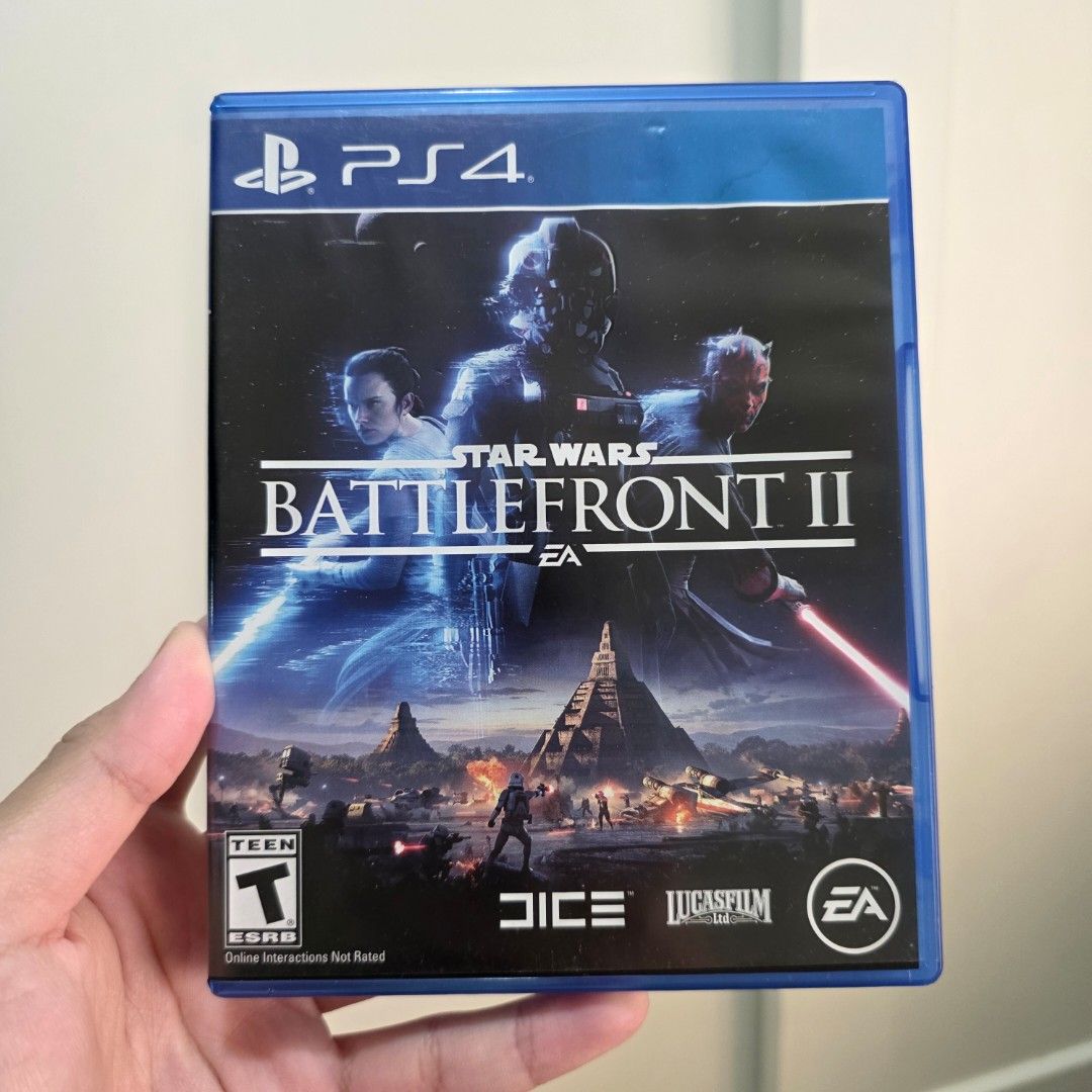 Star Wars Battlefront 2 ps4 game (Category: PlayStation) located in Manila. Submitted by sweettotes_ph (Listing ID 1462101051, Image 1). Description: No issues Fully working Good condition I have other games feel free to check my listings :) For pickup or delivery Bdo Gcash Maya Gotyme payment.