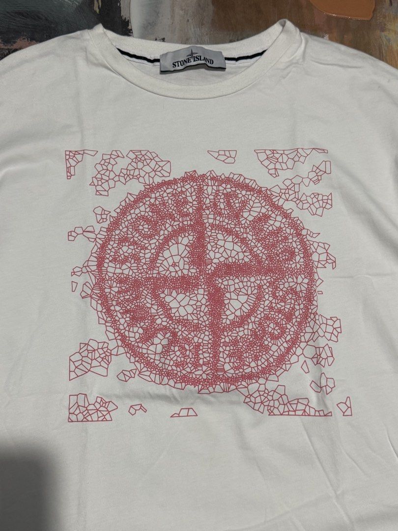 Stone Island (Category: Tshirts & Polo Shirts ) located in Las Pinas. Submitted by thrftmnl. (Listing ID 1462047152, Image 2). Description: Stone Island Size: Large Dimes Width: 21.5 Length: 27 .