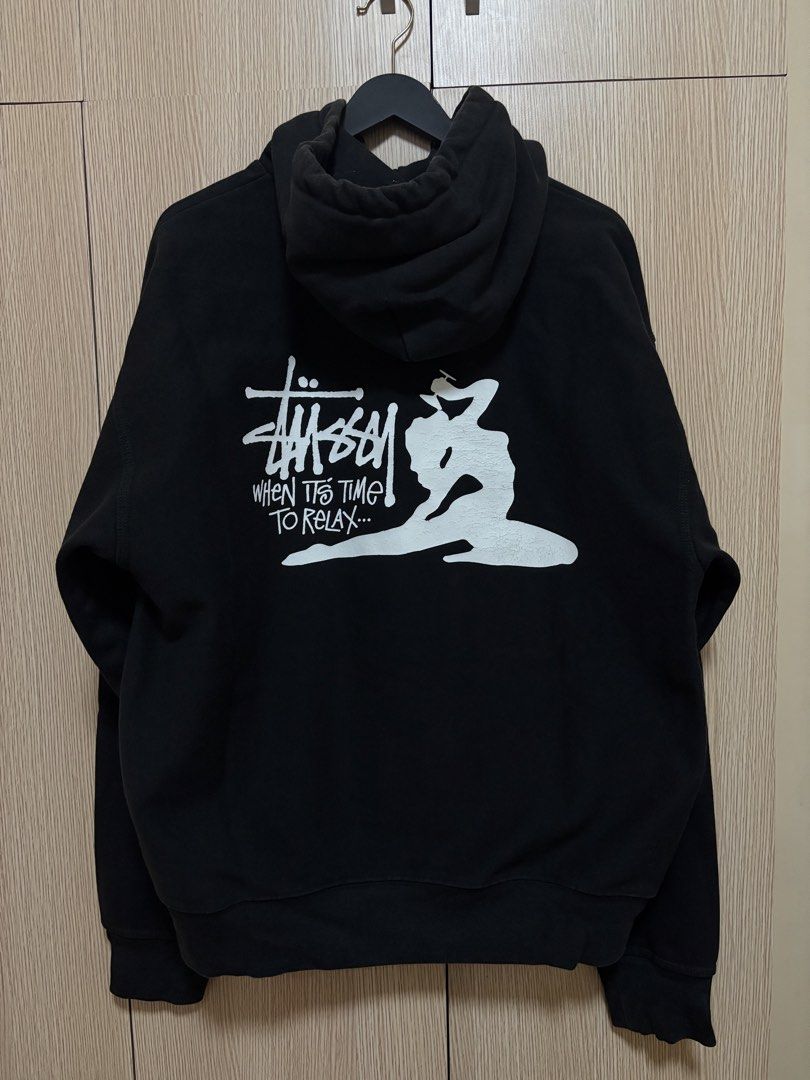 STUSSY RELAX HOODIE (Category: Coats, Jackets and Outerwear) located in Quezon City. Submitted by wanbu008 (Listing ID 1462201814, Image 1). Description: STUSSY RELAX HOODIE Bought Bnew from STUSSYLA Size Large Minor Crack Prints Can ship via lalamove or lbc.