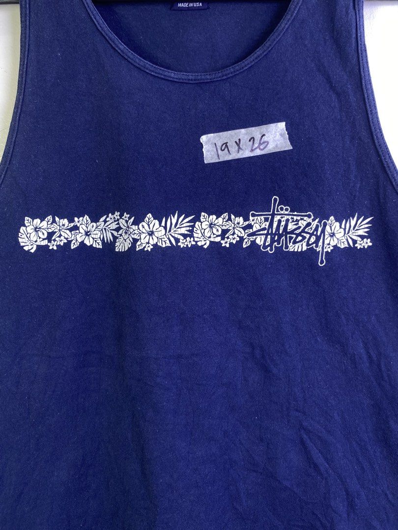 Stussy Tank Top (Category: Vests) located in Manila. Submitted by declutterpromax (Listing ID 1462079950, Image 2). Description: .