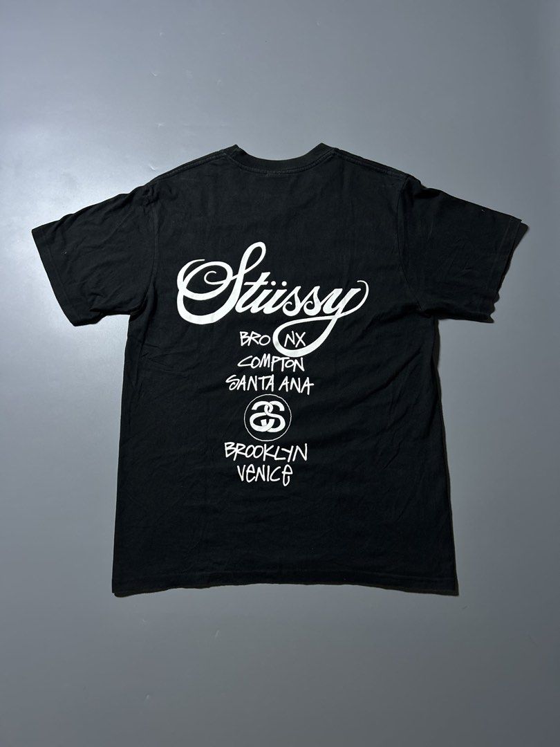 Stussy World Tour (Category: Luxury Apparel) located in Taguig. Submitted by mr.wanggg (Listing ID 1462198910, Image 2). Description: STUSSY WORLD TOUR W - 20" H - 27" Excellent Condition .