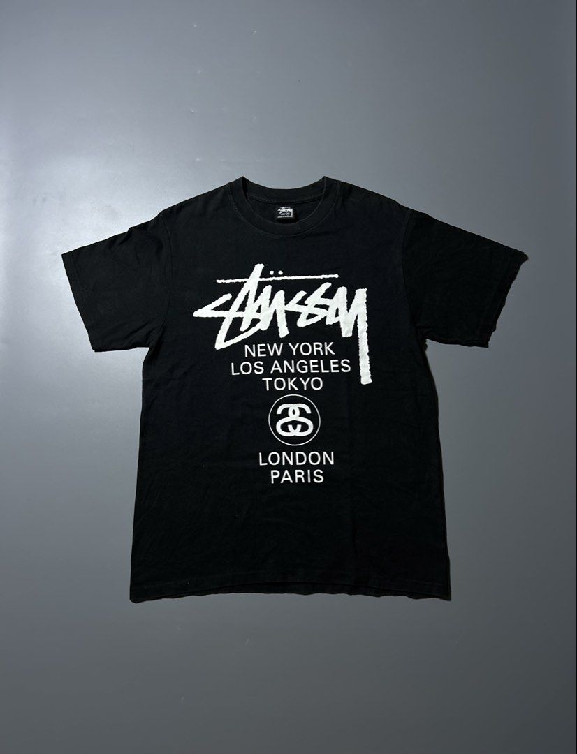 Stussy World Tour (Category: Luxury Apparel) located in Taguig. Submitted by mr.wanggg (Listing ID 1462198910, Image 1). Description: STUSSY WORLD TOUR W - 20" H - 27" Excellent Condition .