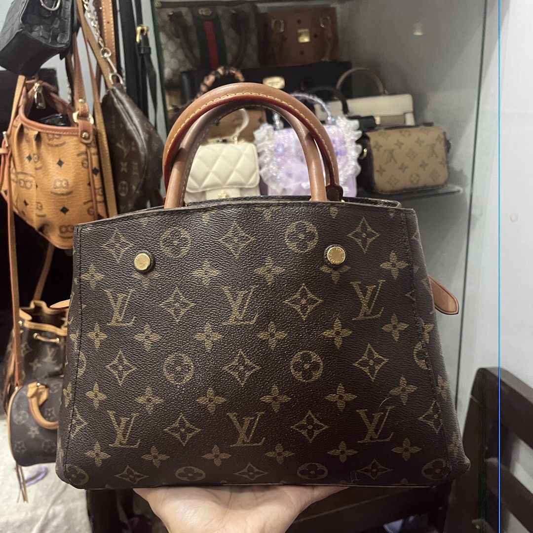 TAKE ALL BUNDLE 1.5k (Category: Luxury Bags & Wallets) located in Cagayan de Oro. Submitted by kathkoleksyon (Listing ID 1462085952, Image 2). Description: - Louis Vuitton Monogram Canvas Collection - Includes: 1 Backpack, 1 Top-Handle Tote, 1 Clutch, 2 Small Pouches - Features the iconic LV monogram pattern - Ideal for organizing essentials or as a statement piece - Please check photos for detailed condition of each item.