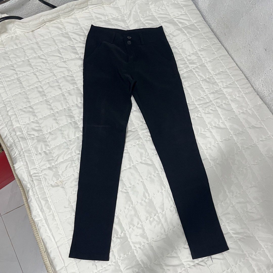 TAKE ALL (Slacks, Jeans, Shoes) (Category: Jeans) located in Malabon City. Submitted by aven25 (Listing ID 1462100257, Image 2). Description: Size: Small No issue Good condition with free shoes size 7 and free black stockings. .
