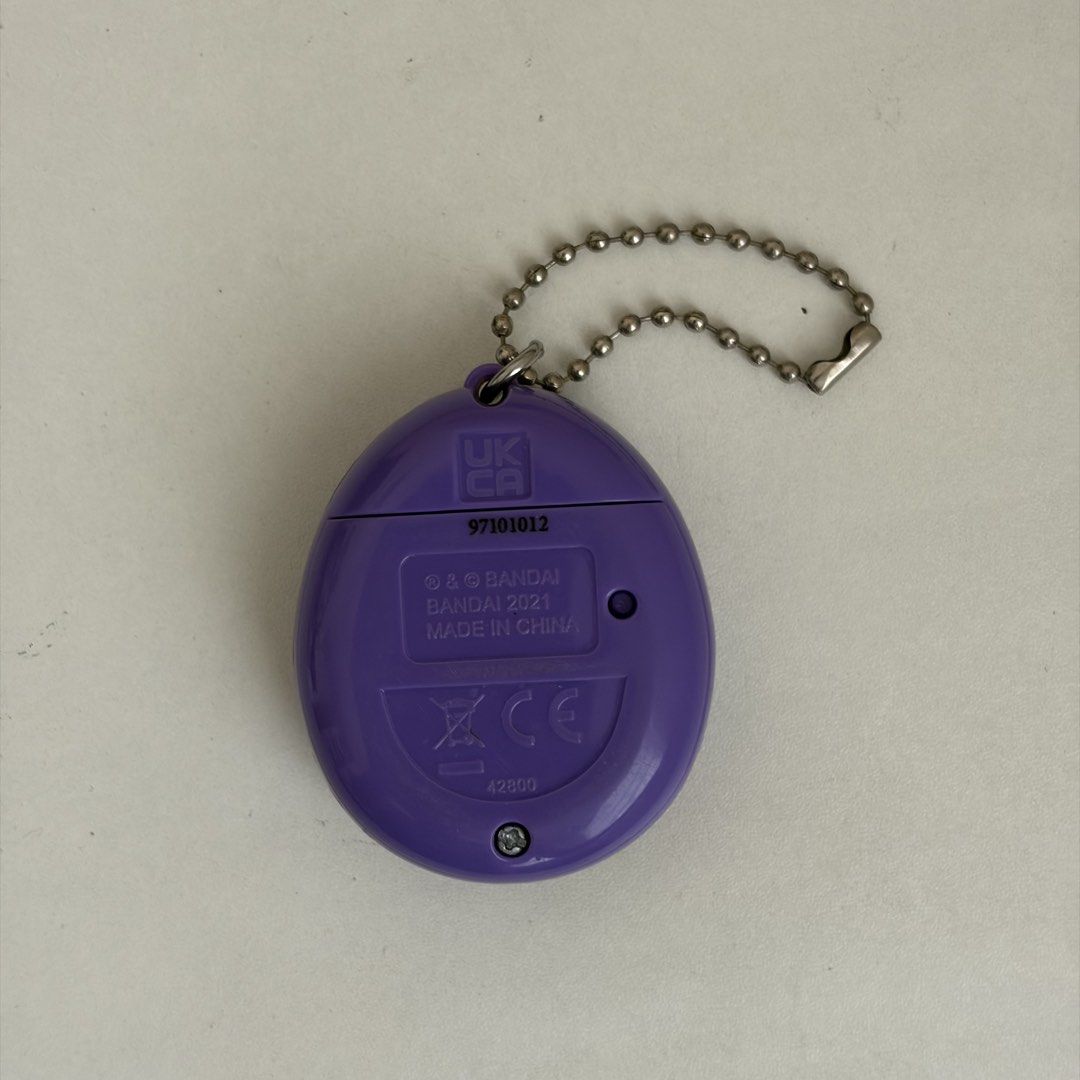 Tamagotchi Gen 2 Purple Planets and Space (Category: Interactive Toys) located in Manila. Submitted by mimitchii (Listing ID 1462078156, Image 2). Description: Tamagotchi Gen 2 Purple Planets and Space - working! no issues :) - rfs: decluttering 📍Pulilan, Bulacan.