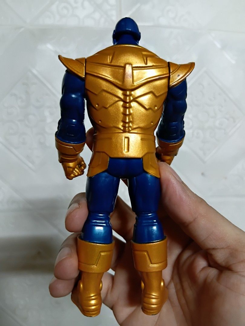 Thanos Basic Action Figure Hasbro (Category: Figurines & Statues) located in Quezon City. Submitted by coffeeyuki56158 (Listing ID 1462061908, Image 2). Description: authentic hasbro brand toy thanos action figure , in very presentable condition , good for marvel collectors qc areas meet ups.