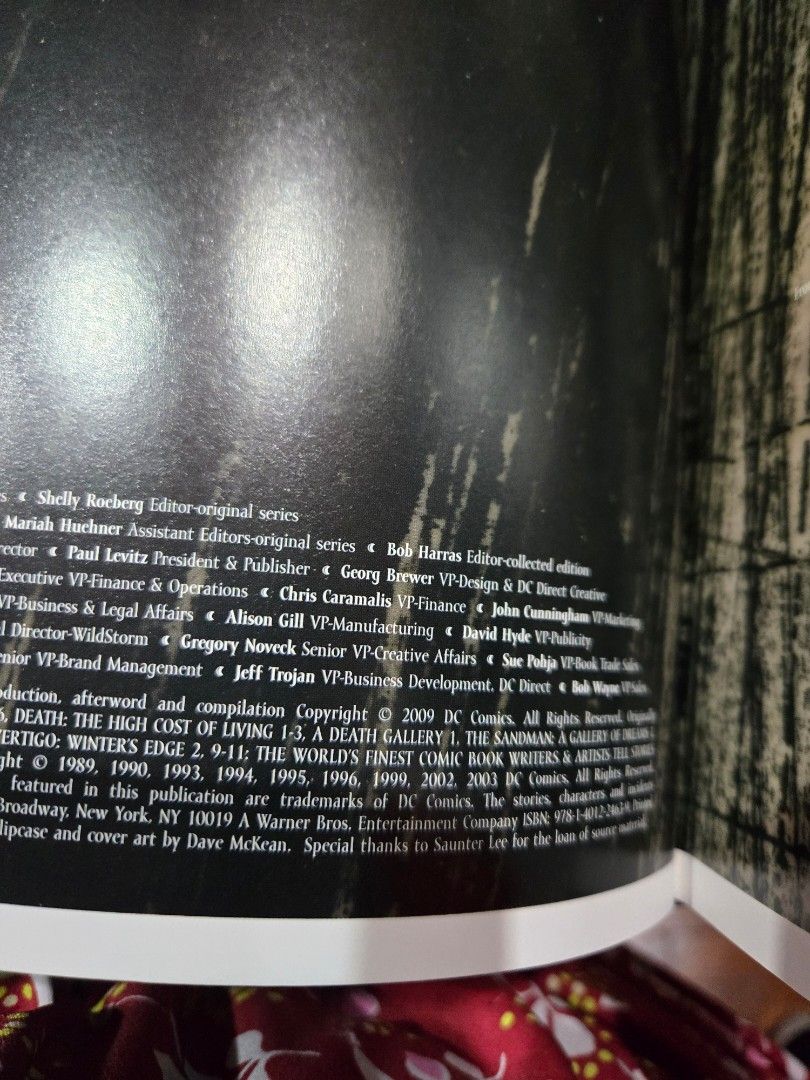 THE ABSOLUTE DEATH – NEIL GAIMAN (Category: Comics & Manga) located in Quezon City. Submitted by mello_letgoes (Listing ID 1462163838, Image 2). Description: THE ABSOLUTE DEATH – NEIL GAIMAN ₱6,000 Premium oversized Absolute Edition of Death by Neil Gaiman, published by DC/Vertigo. Original 2009 edition, complete with its matching slipcase. A collectible companion volume to The Absolute Sandman series. DETAILS: • Title: The Absolute Death • Autho