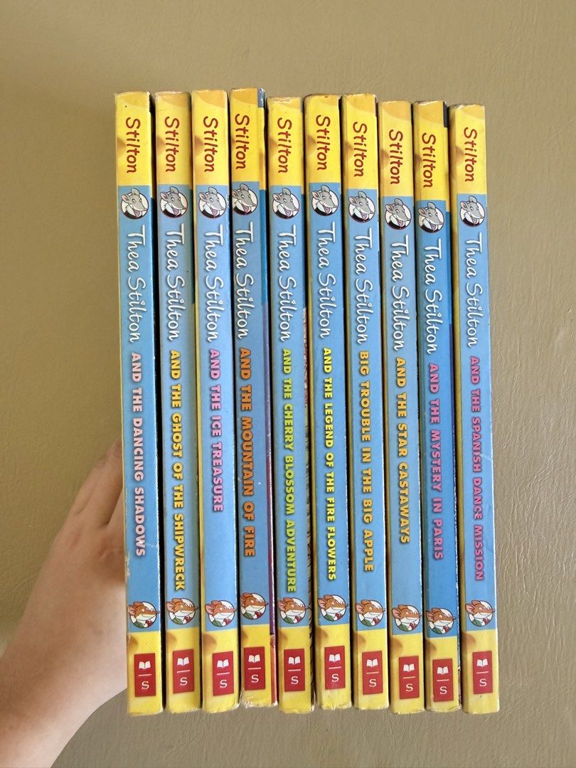 THEA STILTON BOOKS (BUNDLE) (Category: Children's Books) located in Dagupan City. Submitted by shopaholic_sungit (Listing ID 1462080312, Image 3). Description: Buyer will pay for the Shipping Fee 🫶 Pre loved books ✨.