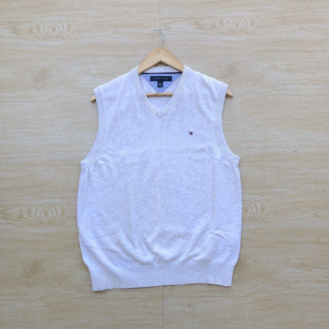 Tommy Hilfiger Vest (Category: Formal Shirts) located in Cavite. Submitted by nicepicker (Listing ID 1462091712, Image 1). Description: Size on Tag: Medium Dimension: 20 x 26 Condition: 9/10 Flaws: Minimal stain.