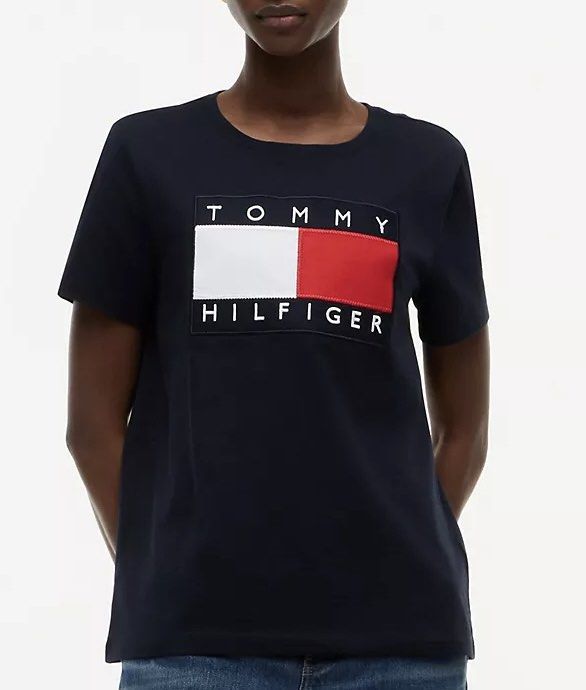 TOMMY HILFIGER WOMENS TSHIRT (Category: Shirts) located in Caloocan City. Submitted by queenveeglamours (Listing ID 1462171416, Image 2). Description: Bnew & 0G from Canada Soft cotton fabric Medium size only - 1 size larger .