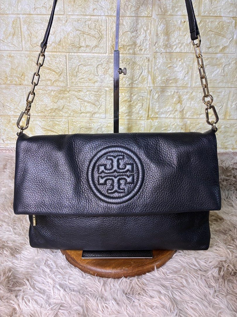 Tory Burch Bombe Foldable Clutch/Crossbody (Category: Clutches) located in Subic. Submitted by anabananaco. (Listing ID 1462209561, Image 2). Description: Guaranteed authentic. Perfect for formal events. Personally owned and well taken care of. .