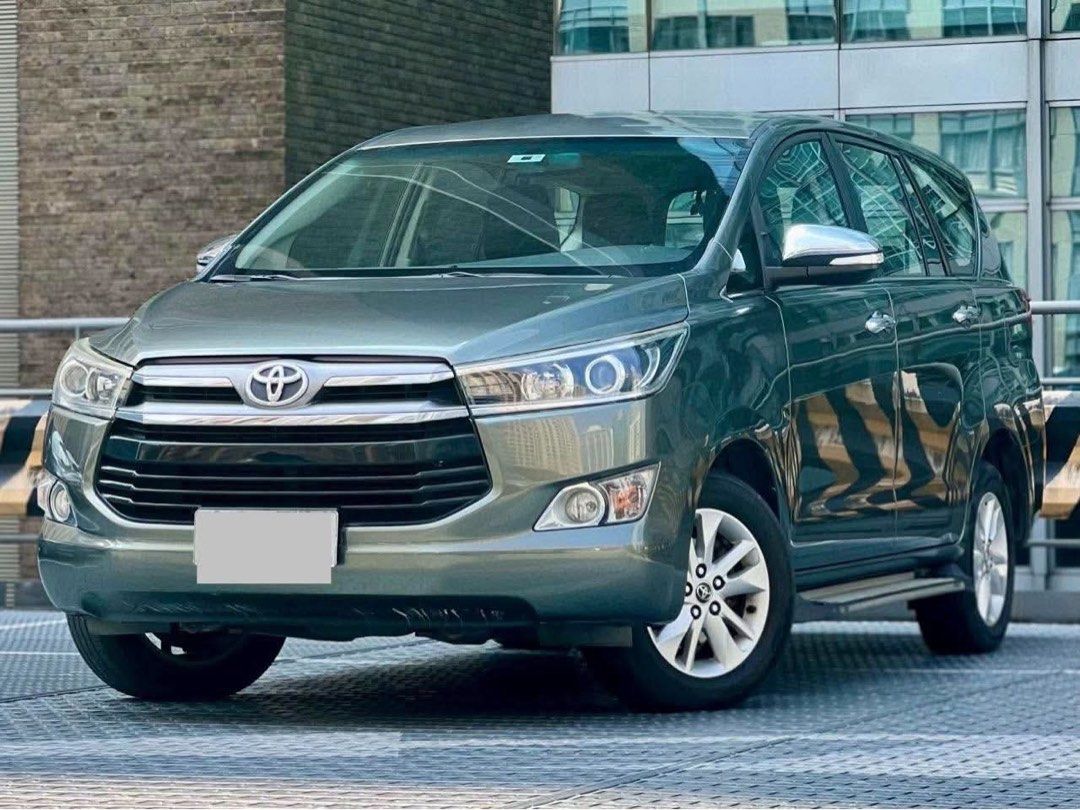 Toyota Innova (Category: Used Cars) located in Makati City. Submitted by maby_latido05 (Listing ID 1462199723, Image 3). Description: 2016 Toyota Innova 2.8 V Diesel AT 122k ALL IN DP! Captain Seats‼️🔥 2 YRS - Php 39,190 3 YRS - Php 28,316 4 YRS - Php 23,480 (Chattel & Insurance included) FAST APPROVAL (Higher DP will lower monthly payments) FREE FULL VEHICLE SCANNING FREE Transfer FREE Detailing FREE Bank Processing 100% LEGIT MILEAGE 1ST OWNER