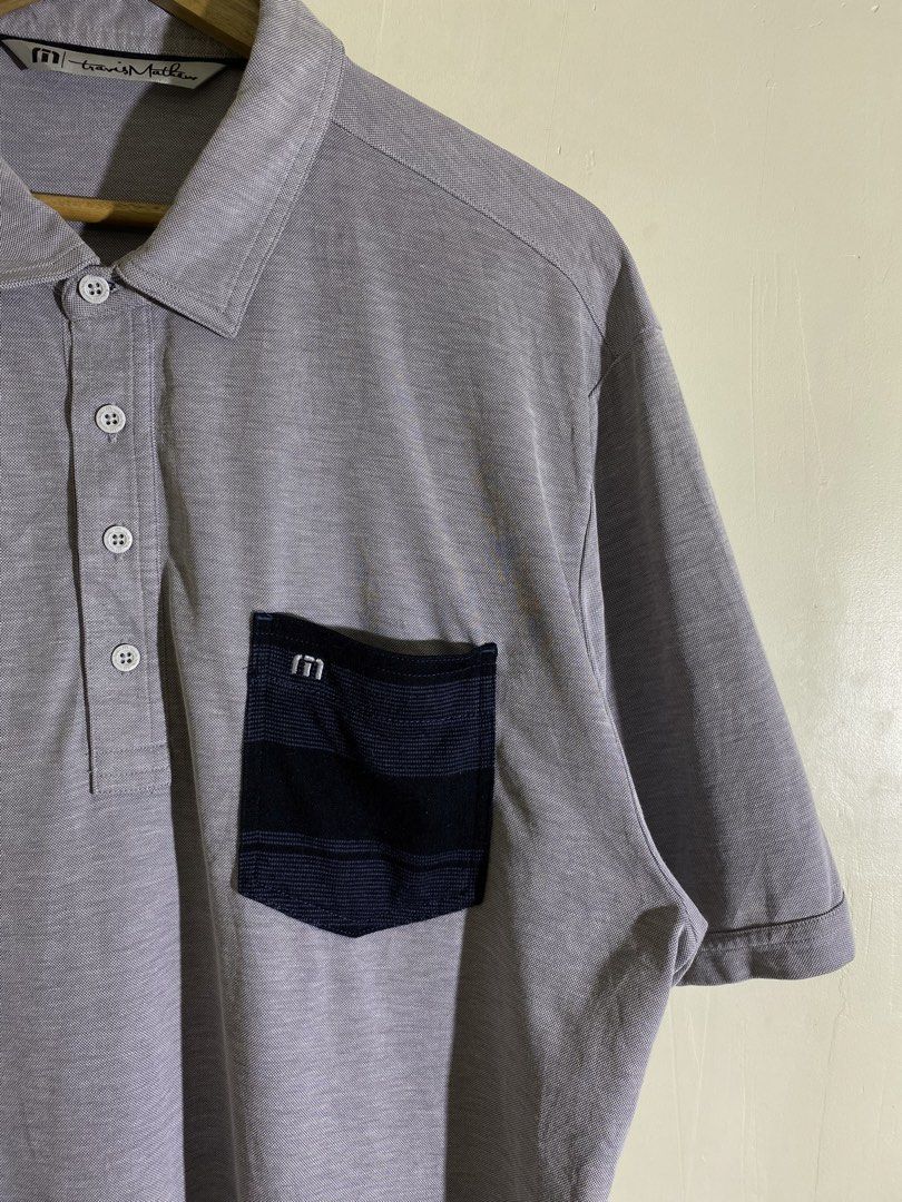 Travis Matthew Golf Polo Shirt (Category: Activewear) located in Calamba. Submitted by zeusthriftfinds (Listing ID 1462187929, Image 2). Description: Travis Matthew Golf Polo Shirt •Size XL Fits XXL (Stretchable) •Width: 24 - 26 •Length: 31 •Like New Condition •Color Rate: 9.8/10 •Issue: None 📍Calamba, Laguna 🏷️ 450 + sf 📩.