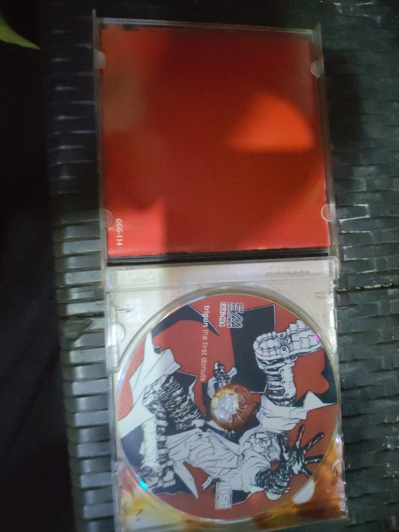 Trigun The First Donut CD (Category: CDs & DVDs) located in Quezon City. Submitted by elmerbayaban304 (Listing ID 1462241569, Image 2). Description: - Trigun The First Donut CD - Features original artwork - CD has minor scuffs, but plays without issue - A must-have for any Trigun fan.