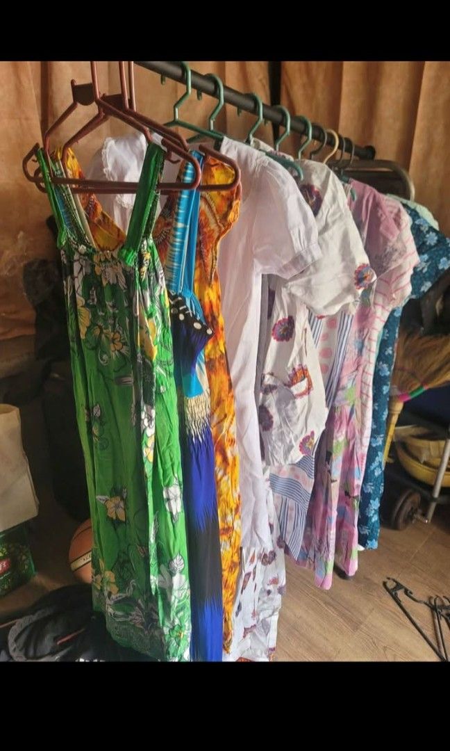 Ukay ukay (Category: Dresses) located in Caloocan City. Submitted by venicemarie (Listing ID 1462047522, Image 3). Description: Hello, everyone. We are selling pre-loved clothes. Some were not actually used. Brand: different brands : uniqlo, etc. Bags: kipling, long champ, etc. Dresses/Gowns were sewn by tailoring shop. Size: Small, Medium, Large Condition: preloved condition Material: 100% Cotton / Polyester blend, etc. Total of 240 of clothes. 
