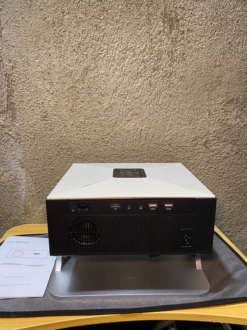 ULTRA 4K Max Resolution Smart Wi-Fi Projector (Category: Projectors) located in Manila. Submitted by grandearth.7ebba2 (Listing ID 1462076770, Image 2). Description: - ULTRA 4K Max Resolution Smart Wi-Fi Projector - Easy Wi-Fi Connectivity - Multiple Ports: HDMI, USB, and more - Ideal for Home Cinema & Presentations - User Manual Included - Get ready for amazing movie nights!.