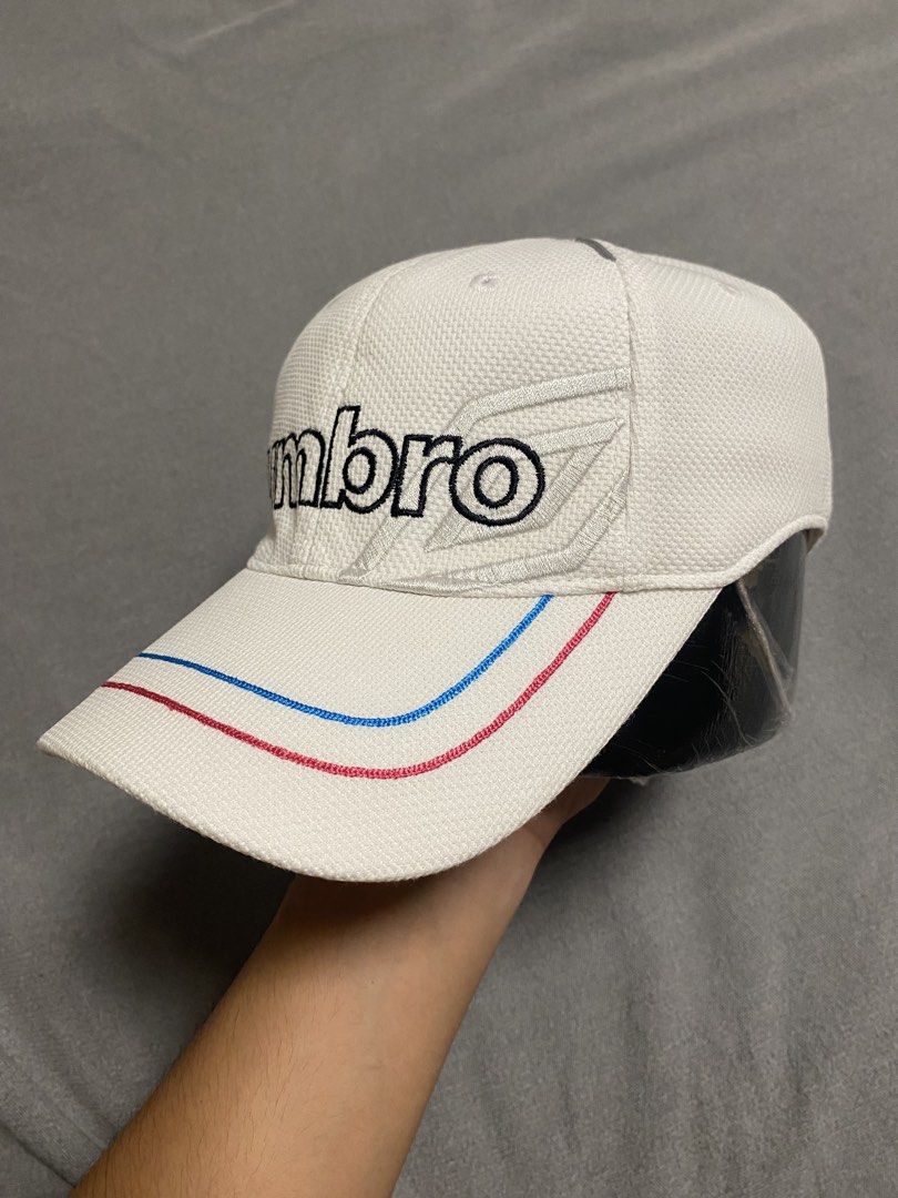 Umbro Baseball Cap (Category: Caps & Hats) located in Cabuyao City. Submitted by ukaythriftshirt (Listing ID 1462250337, Image 2). Description: Umbro Baseball Cap Good as new adjustable size No issue - 450.