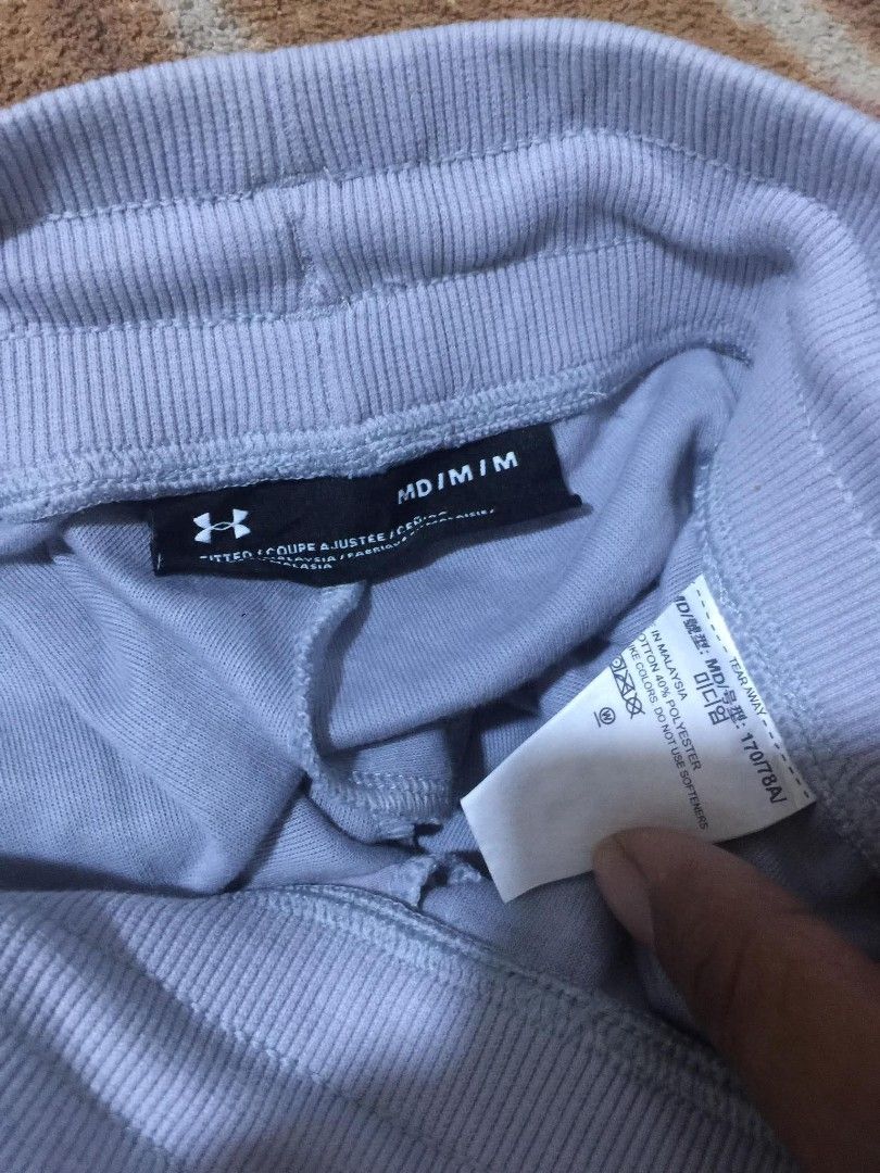 Under armour jogger (Category: Activewear) located in Tagum. Submitted by urbanoadulajr (Listing ID 1462157042, Image 2). Description: Under armour jogger 28 to 30 Length: 41 Excellent Mine 399.