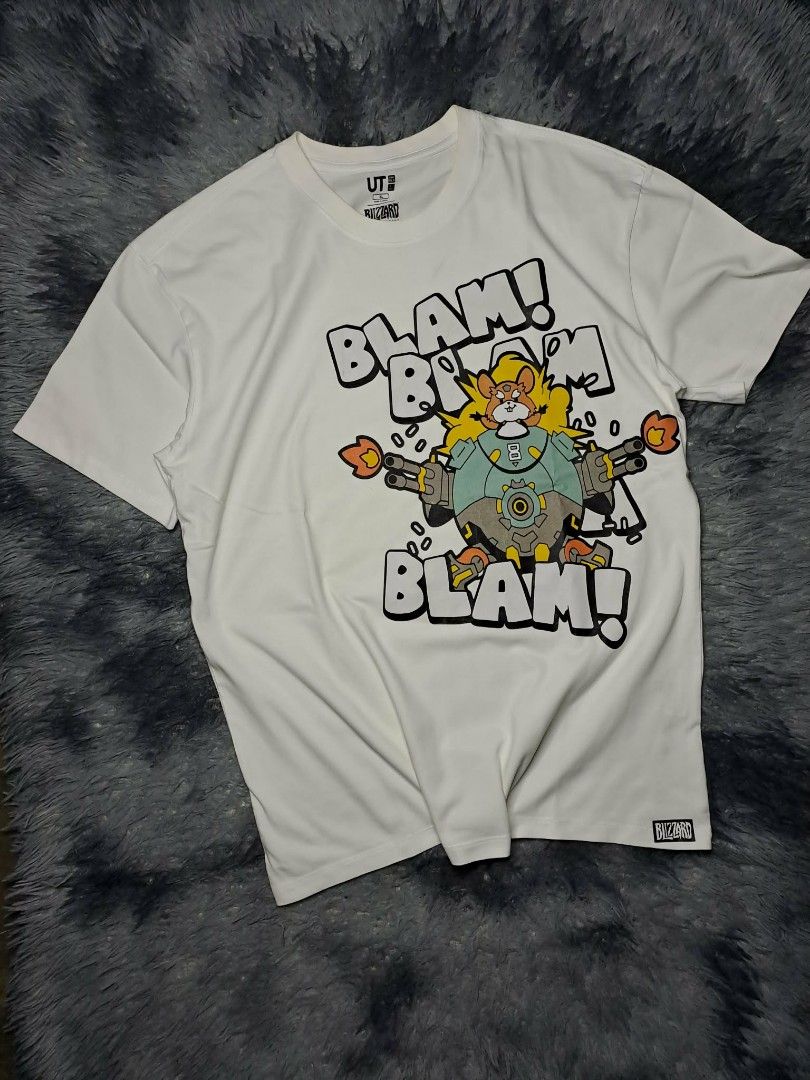 UT Uniqlo x Blizzard Kaws (Category: Tshirts & Polo Shirts ) located in Manila. Submitted by yaseen__73 (Listing ID 1462222334, Image 1). Description: UT Uniqlo x Blizzard Entertainment BLAM! BLAM ! BLAM ! Cotton 💯 Wearing Size : XL on Tag Dimensions : See Photo Color Rate : 9.9/10 With Minimal Wearing Marks on Print Issue But Not Barely Visible - In Excellent condition - PRE OWNED MOP : G C A S H B A N K T R A N S F E R Courier : J&T 🚛 Lalamov