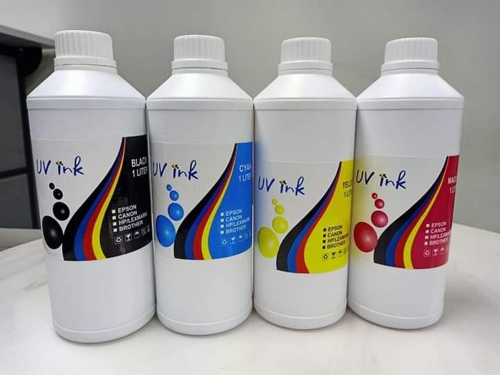 UV ink 1 liter (Category: Stationery & School Supplies) located in Quezon City. Submitted by bellemarketing (Listing ID 1462067247, Image 2). Description: UV ink for sale 1 liter for printer Available in: Black Yellow Cyan Magenta For pick up @ Q.C.