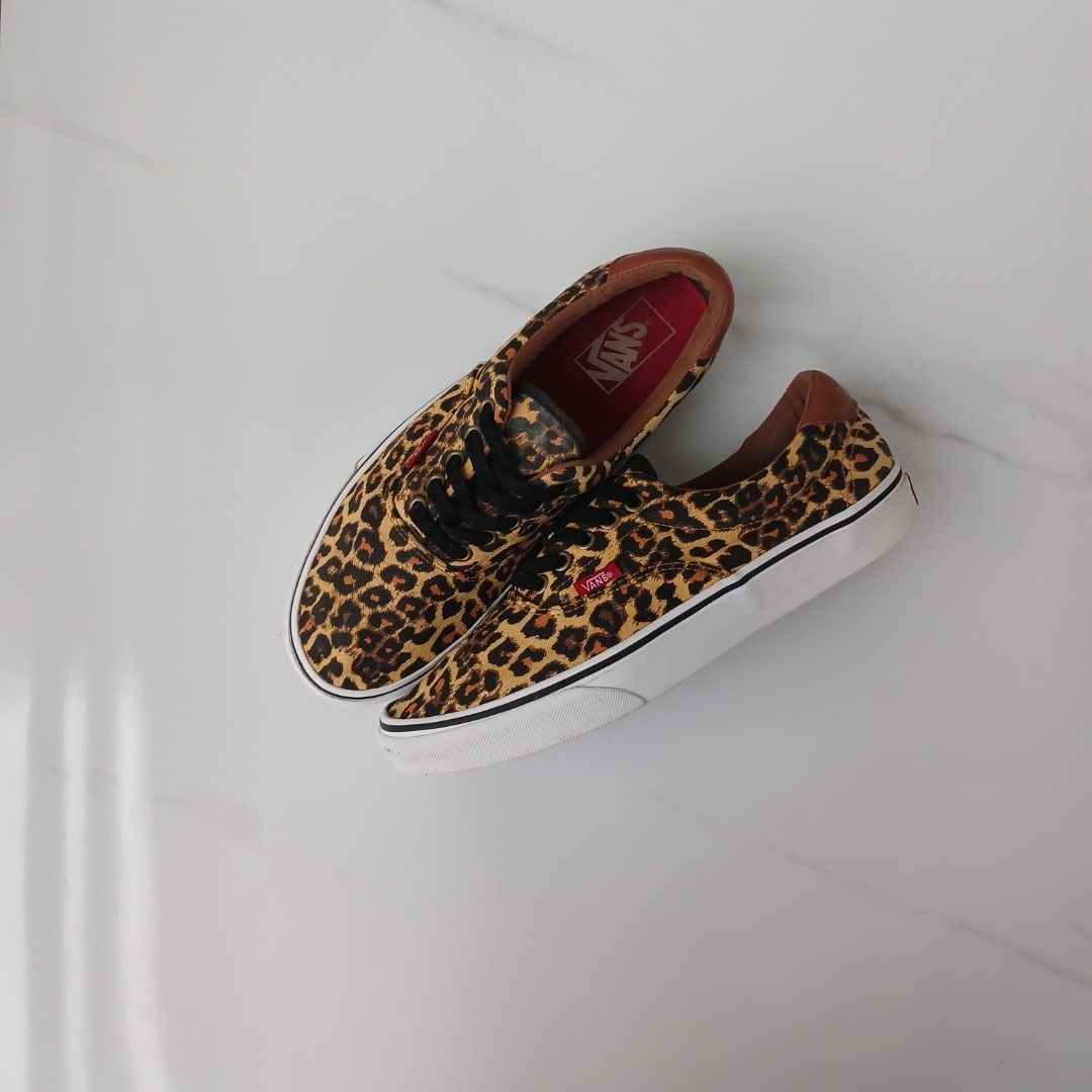 Vans Era Leopard Print Sneakers (Category: Sneakers) located in Cagayan de Oro. Submitted by sapatos_series (Listing ID 1462163455, Image 1). Description: V4NS ĒRÀ 59 "LĒOPAŔD" 🔥 good condition us9 eur42 27cm 1600 only 📍.