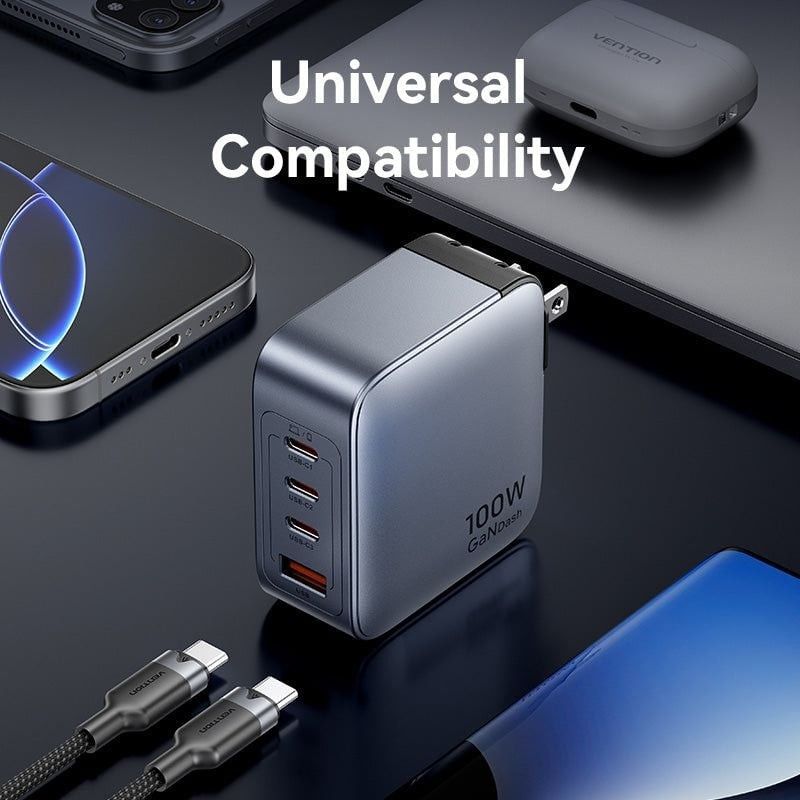 Vention 100W GaNDash Charger (Category: Chargers & Cables) located in Manila. Submitted by parokya (Listing ID 1462051222, Image 1). Description: price is negotiable and we accept bulk orders.