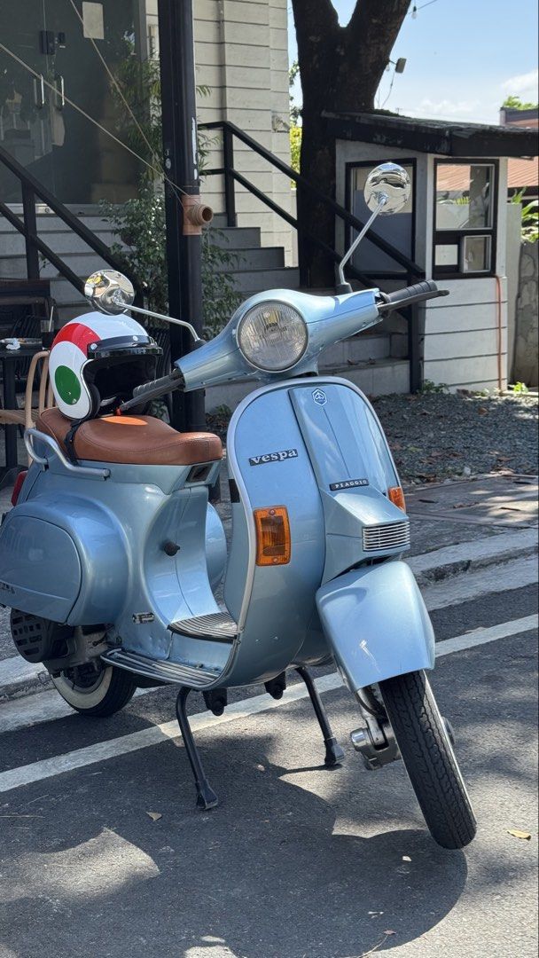 Vespa PK 125 Automatica (Category: Motorbikes for Sale) located in Quezon City. Submitted by ishan.u (Listing ID 1462137901, Image 1). Description: Selling my personal scoot Vintage but automatic! Vespa PK 125 Automatica 1984/1985 year model Clean papers Under my name Collector’s item! Good running condition Meticulously restored Location: QC.