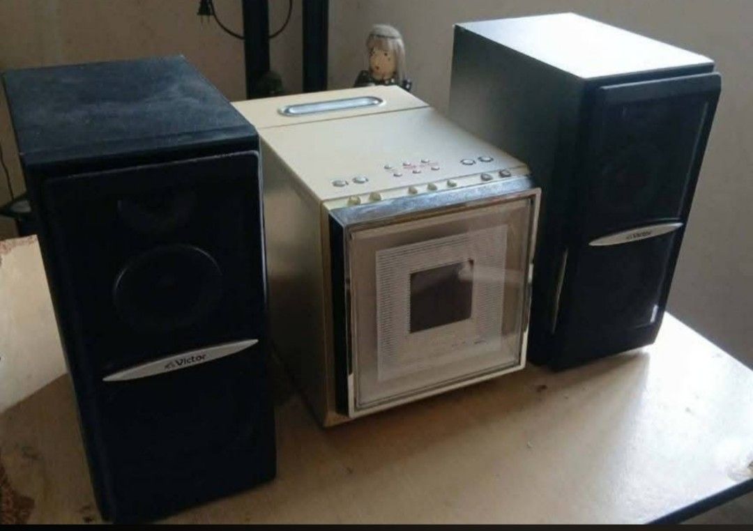 VICTOR CA-UXF70MD-W CD MD TAPE RADIO MICRO COMPONENT SYSTEM (Category: Portable Music Players) located in Cuyapo. Submitted by opinionatedvirgo (Listing ID 1462083103, Image 3). Description: 👉👉👉 PLEASE READ FULL DETAILS BELOW...KINDLY CLICK "READ MORE" TO SEE & READ OTHER INFO THANK YOU 👍✅ PTPA.......VICTOR CA-UXF70MD-W CD MD TAPE RADIO MICRO COMPONENT SYSTEM 4800.00 pesos (NEGOTIABLE) 110V 50 WATTS NEEDS TRANSFORMER CAME FROM JAPAN / MADE IN