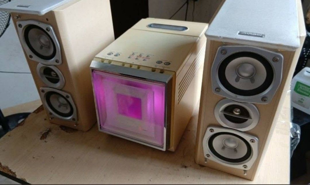 VICTOR CA-UXF70MD-W CD RADIO MD TAPE MICRO COMPONENT SYSTEM (Category: Portable Music Players) located in Cuyapo. Submitted by opinionatedvirgo (Listing ID 1462095148, Image 3). Description: 👉👉👉 PLEASE READ FULL DETAILS BELOW...KINDLY CLICK "READ MORE" TO SEE & READ OTHER INFO THANK YOU 👍✅ PTPA.......VICTOR CA-UXF70MD-W CD MD TAPE RADIO MICRO COMPONENT SYSTEM 4800.00 pesos (NEGOTIABLE) 110V 50 WATTS NEEDS TRANSFORMER CAME FROM JAPAN / MADE IN