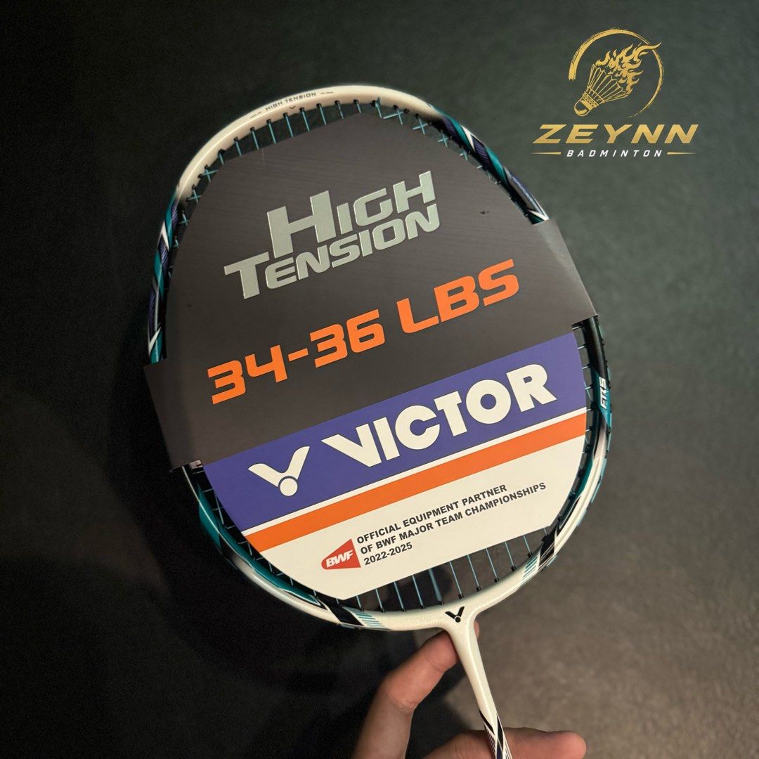 Victor Thruster K 220H II A ( White ) - Authentic / Original (Category: Racket and Ball Sports) located in Las Pinas. Submitted by lvespinaa (Listing ID 1462169394, Image 2). Description: ‼️AVAILABLE ONHAND : VICTOR THRUSTER 220H II A‼️ Looking for a power racket with a head-heavy balance, medium flex, and high tension? 👀 Built for players who want more power and a solid feel on every shot, while still being comfortable and easy to handle on cou