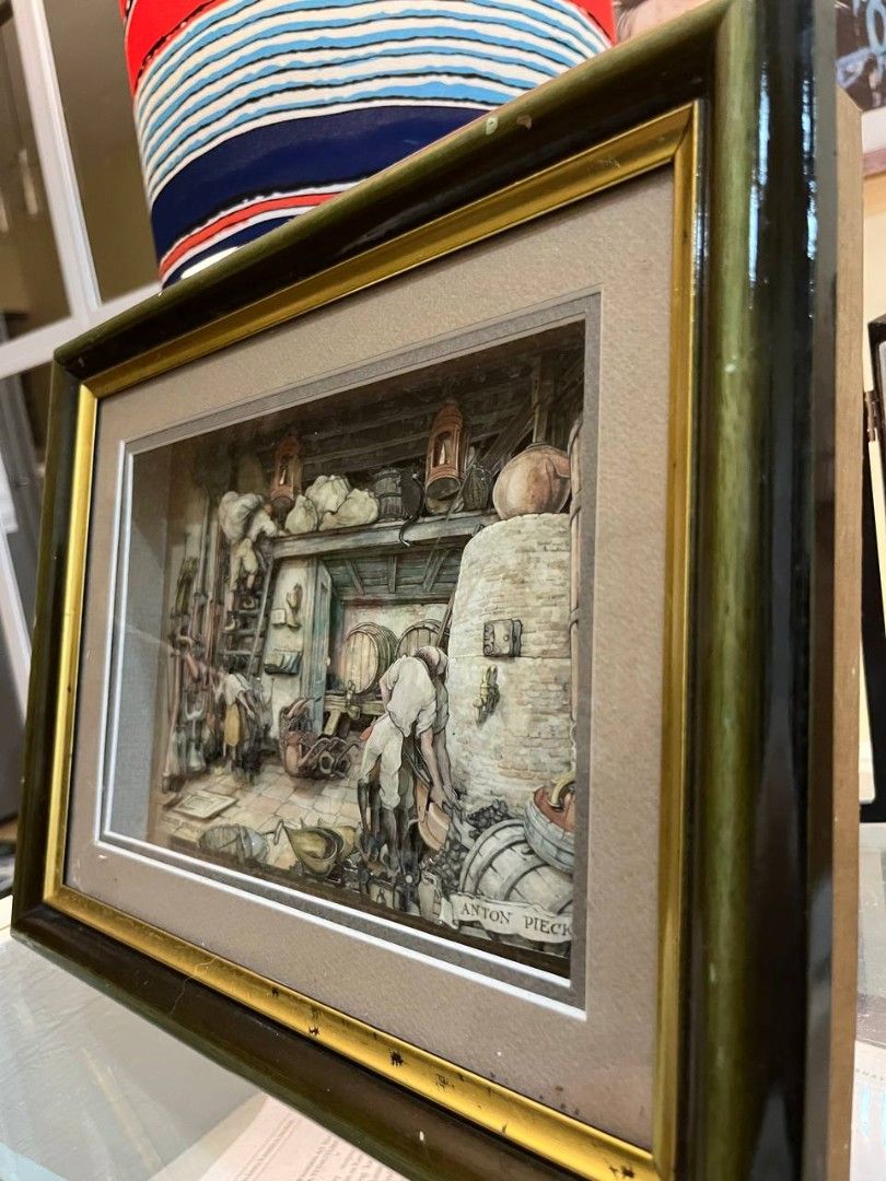 Vintage Anton Pieck 3D Shadow boxes (Category: Vintage Collectibles) located in Quezon City. Submitted by michypeachyy1 (Listing ID 1462135949, Image 3). Description: 2000 php plus shipment only 12 inches length 10 inches height.