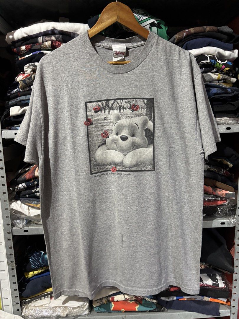 Vintage Disney Pooh (Category: Tshirts & Polo Shirts ) located in Lucena. Submitted by __betterbargains (Listing ID 1462081989, Image 1). Description: Vintage Disney Pooh Large (22 x 29.5) Glue stains ₱700 + SF.