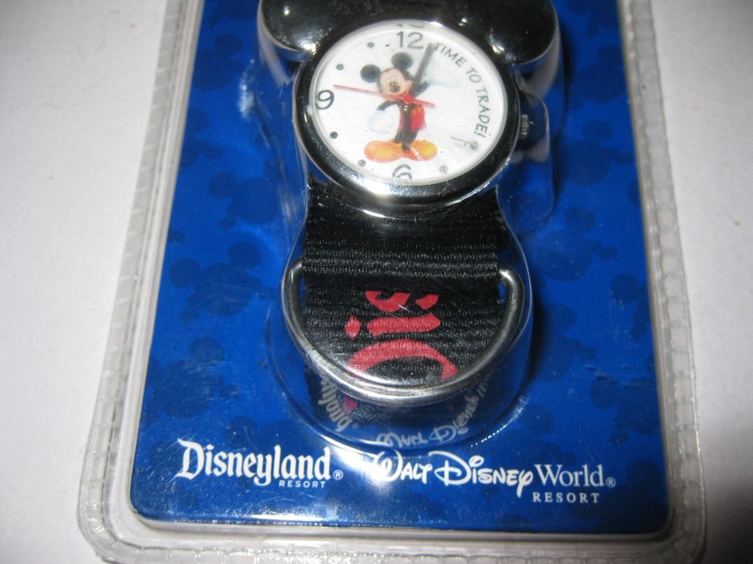 Vintage Mickey Mouse Watch Disneyland (Category: Luxury Watches) located in Baguio. Submitted by mrbrunno (Listing ID 1462062200, Image 2). Description: Mickey Mouse Watch Disneyland Early 2000's NOS never out of package Purchased at Disneyland & been packed away.