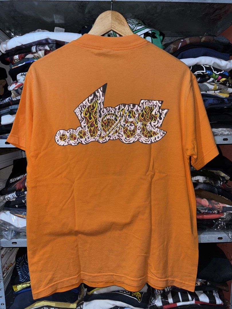 Vintage Rare Lost Enterprises Flames Tee (Category: Tshirts & Polo Shirts ) located in Lucena. Submitted by __betterbargains (Listing ID 1462085697, Image 2). Description: Vintage Rare Lost Enterprises Flames Tee Large (21.5 x 27.8) Lints and fading ₱2,000 + Sf.