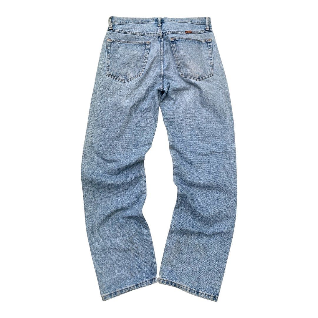 Vintage rustler denim pants (Category: Jeans) located in Lipa City. Submitted by inglowetrust (Listing ID 1462114373, Image 2). Description: Waist:30 Length: 39 Width:15 Leg open: 9.