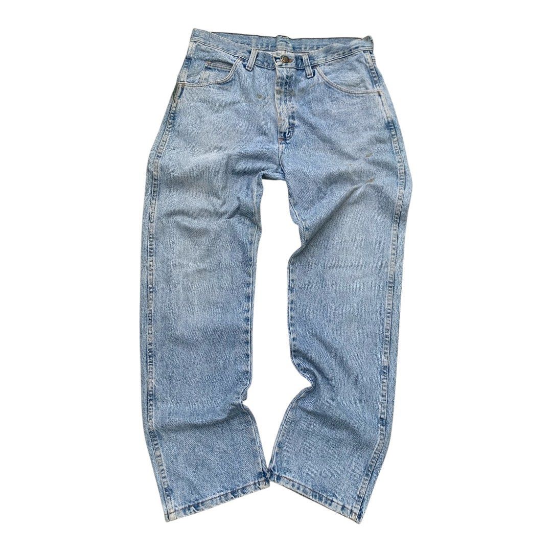 Vintage rustler denim pants (Category: Jeans) located in Lipa City. Submitted by inglowetrust (Listing ID 1462114373, Image 1). Description: Waist:30 Length: 39 Width:15 Leg open: 9.