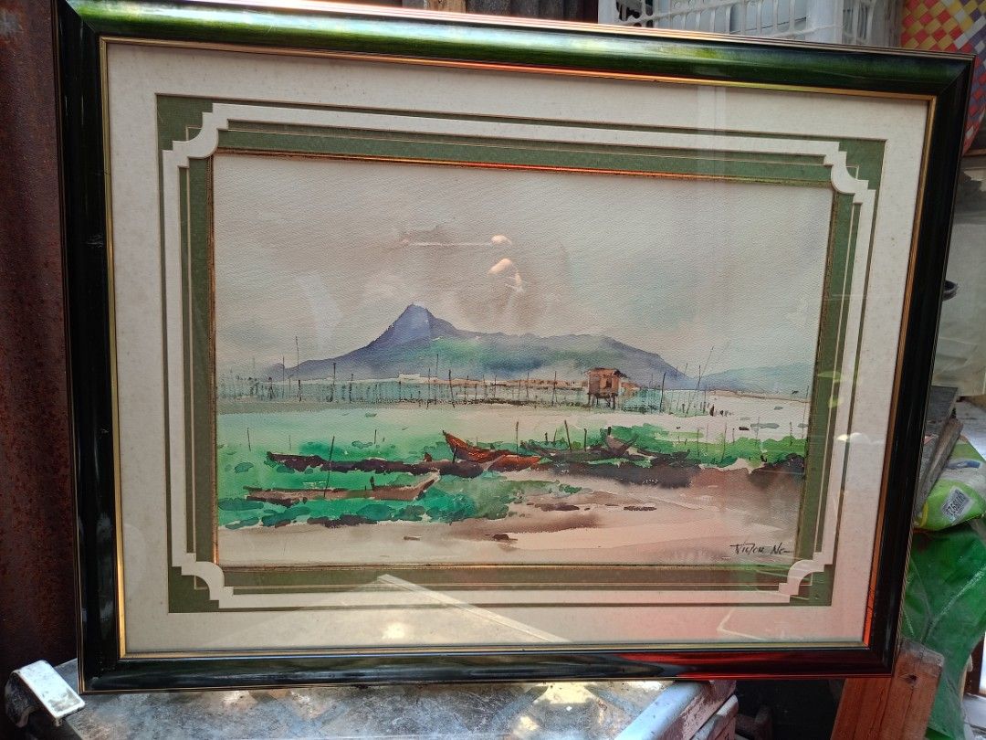Water color painting (Category: Frames & Pictures) located in Manila. Submitted by raymund2501 (Listing ID 1462098780, Image 1). Description: for sale 5k water color painting 20 x 14 inches size not sure sa artist Chek Nyo n lng pic ng pirma.