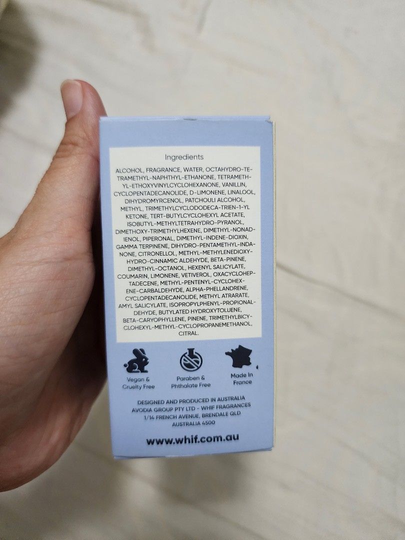 Whif. Azure Spice Extrait de Parfum 50ml (Category: Fragrance & Deodorants) located in Manila. Submitted by iiivvvyyy02127 (Listing ID 1462188375, Image 2). Description: .