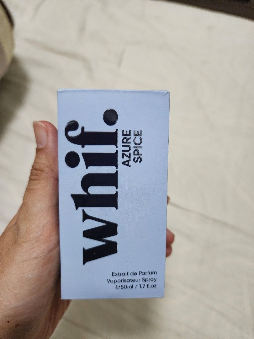 Whif. Azure Spice Extrait de Parfum 50ml (Category: Fragrance & Deodorants) located in Manila. Submitted by iiivvvyyy02127 (Listing ID 1462188375, Image 1). Description: .