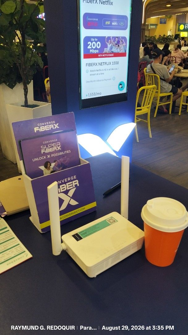 Wifi modem with unli data (Category: Networking) located in Paranaque City. Submitted by raymund.redoquirio (Listing ID 1462260978, Image 2). Description: sa mga gusto mag avail ng fiber internet with Unli internet wifi modem for only 1,798 kada buwan may free movies ka na. para mka avail maari nyo po ako i message sa 0976 046 0494 Location Paranaque, pasay, Muntinlupa and Las pinas Taguig city only .