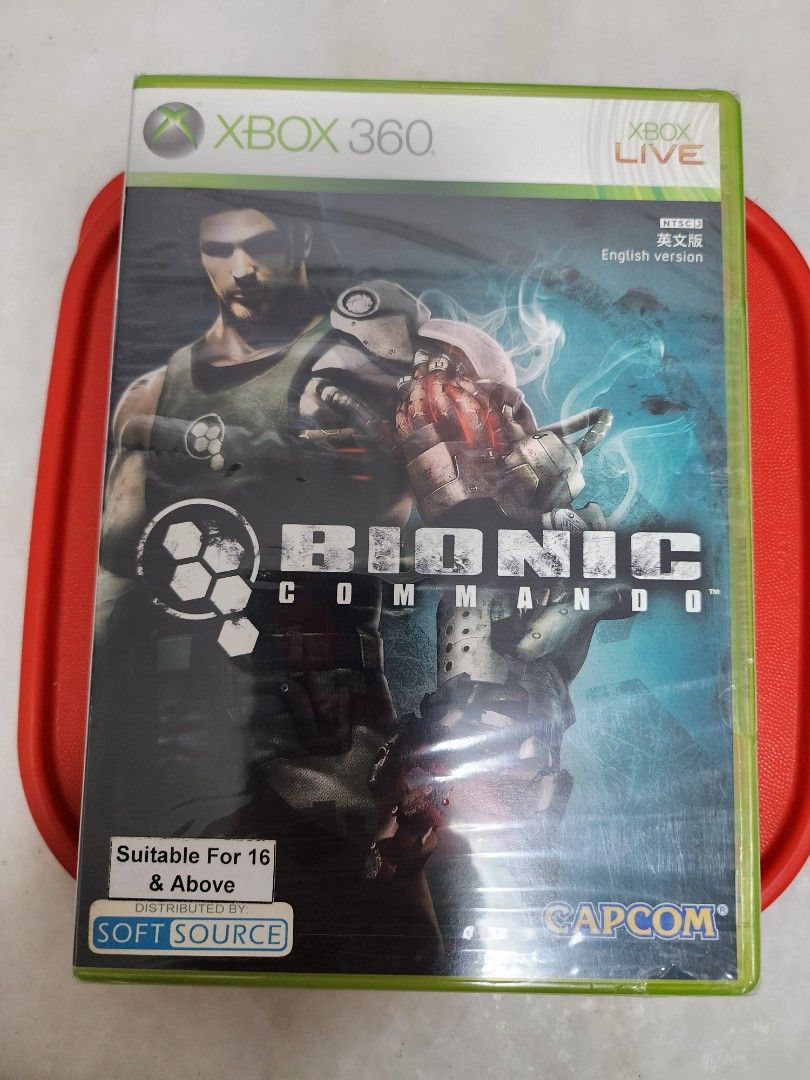X360 bionic commando (Category: Xbox) located in Singapore. Submitted by sing8888_mc (Listing ID 1462158402, Image 1). Description: Brand new. BNIB. X360 game..