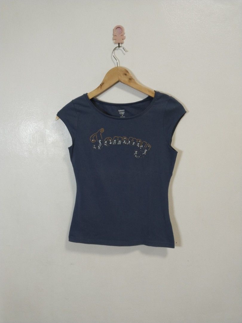 Y2k tommy jeans top (Category: Shirts) located in Pateros City. Submitted by blashjunks.y2k (Listing ID 1462242017, Image 2). Description: Y2K TOMMY JEANS TOP SIZE MEDIUM ON TAG 20" LENGTH 16" WIDTH 350PHP MSG US.