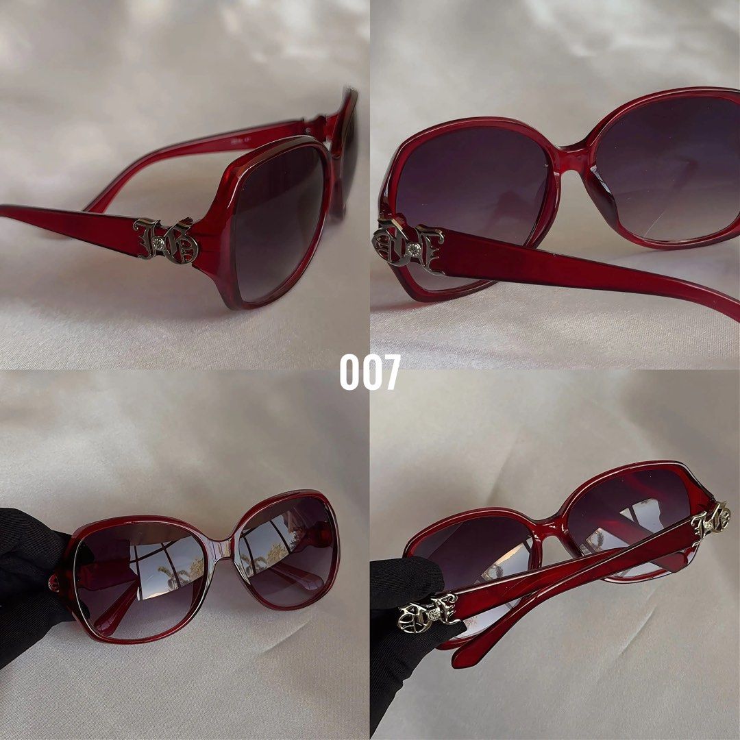 Y2K-Inspired Sunnies (2/8) (Category: Sunglasses & Eyewear) located in Davao. Submitted by _iconculture (Listing ID 1462064206, Image 3). Description: AVAILABLE • Y2K-Inspired sunnies (2/8) Mine ₱699 + code 🩵 ₱100 OFF 🩵 🇹🇭 Source Brand new Inclusions: box + drawstring pouch + microfiber cleaning cloth 🩵 Please read our shop guidelines in our highlights before purchasing. @_iconculture on IG 🩵 Once your comment is acknowledged, kindly send y
