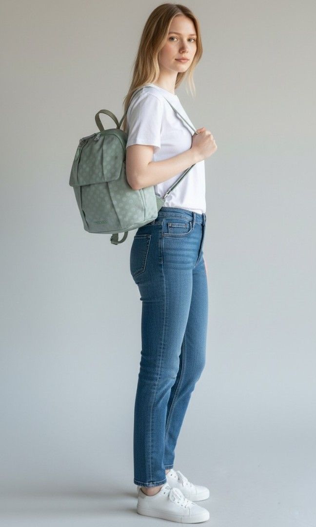 Y'SACCS RARE POLKA NYLON BACKPACK (Category: Backpacks) located in Las Pinas. Submitted by annachiaonair2037 (Listing ID 1462186020, Image 1). Description: Y'SACCS POLKA NYLON BACKPACK FROM JAPAN RARE COLLECTION SMALL H 12.5" L 10" W 4" Disclaimer: I am not affiliated with, associated with, or authorized by any of the brands featured posted. Any mention of brand names, trademarks, or logos is solely for identification and reference purposes only.