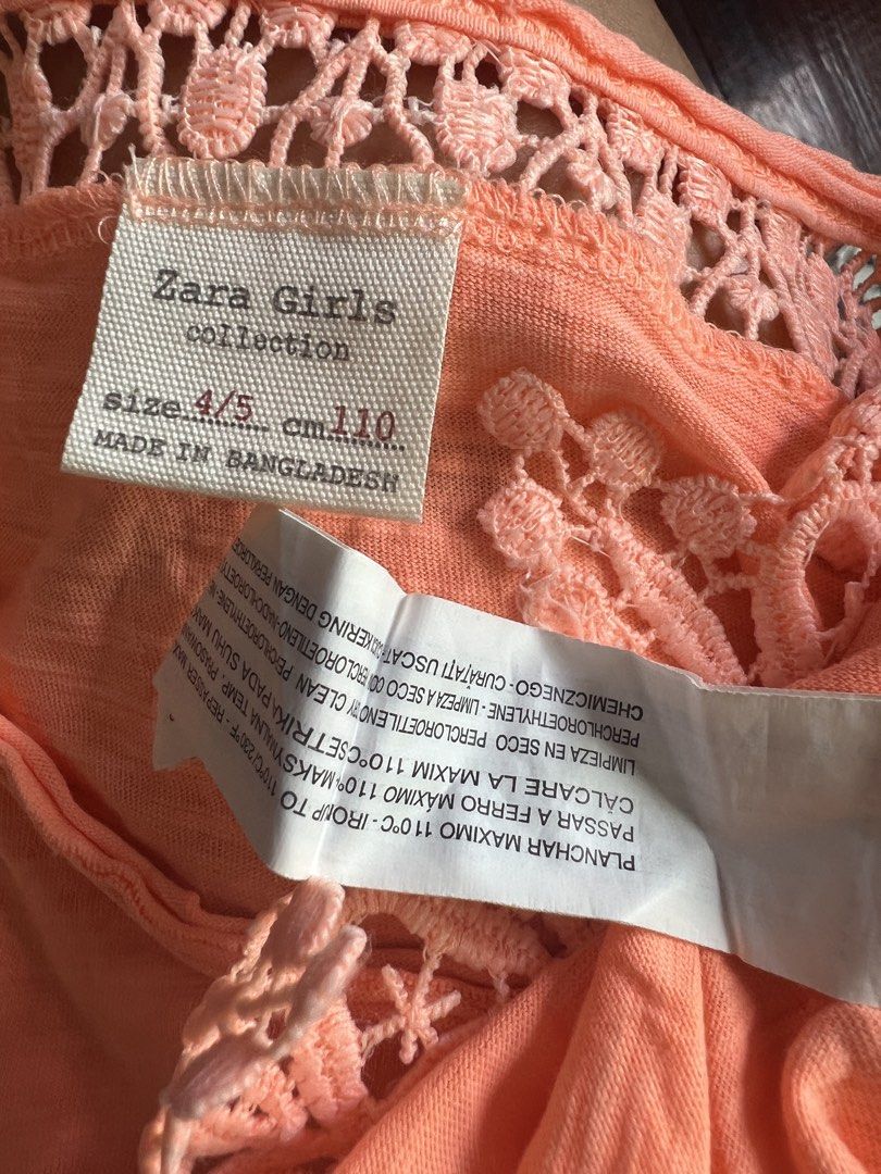 Zara 4/5T (Category: Babies & Kids Fashion) located in Amadeo. Submitted by mavmadel (Listing ID 1462126410, Image 2). Description: -4/5T on tag -as new ***All items is in excellent to like new condition unless otherwise stated if there’s flaws/issue. **price is already fixed ! Worth for its price based on its condition Loc: cavite.