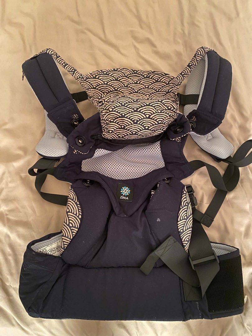 Zima Mesh baby carrier (Category: Carriers & Slings) located in Lipa City. Submitted by nesvillareal (Listing ID 1462219333, Image 1). Description: Used twice No box 1st owner bought for 3k.